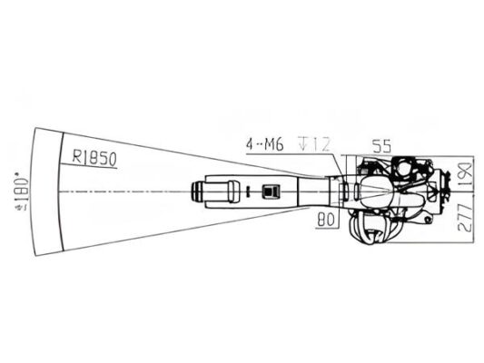 Thông số của cánh tay robot