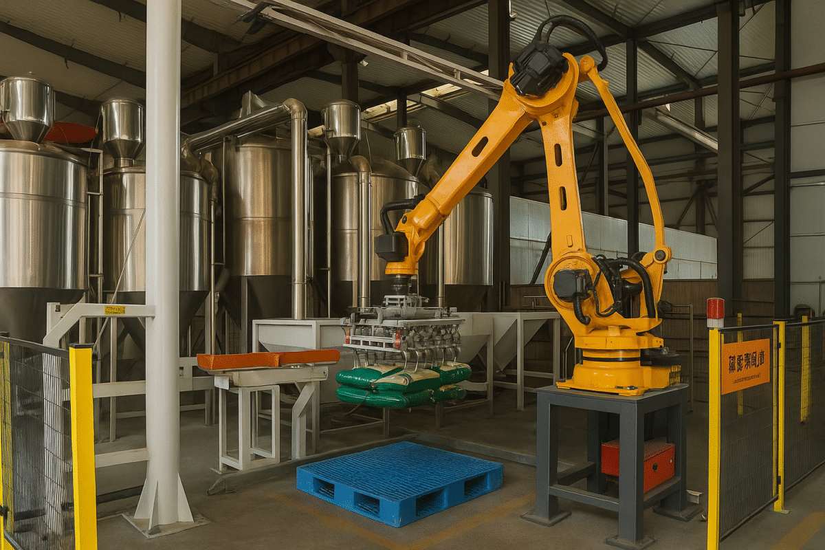 Robot xếp hàng tự động