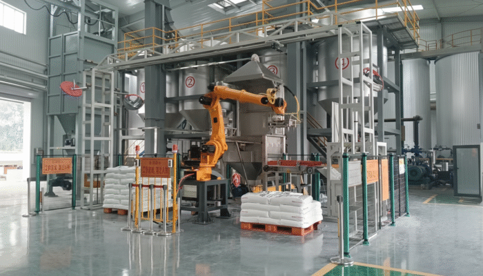 robot công nghiệp ngành hóa chất