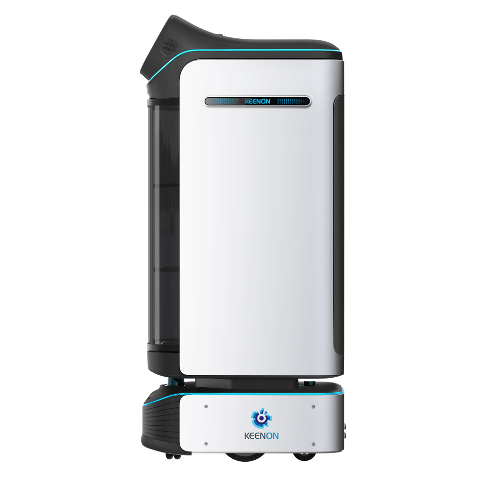 robot giao đồ ăn tự động KEENON