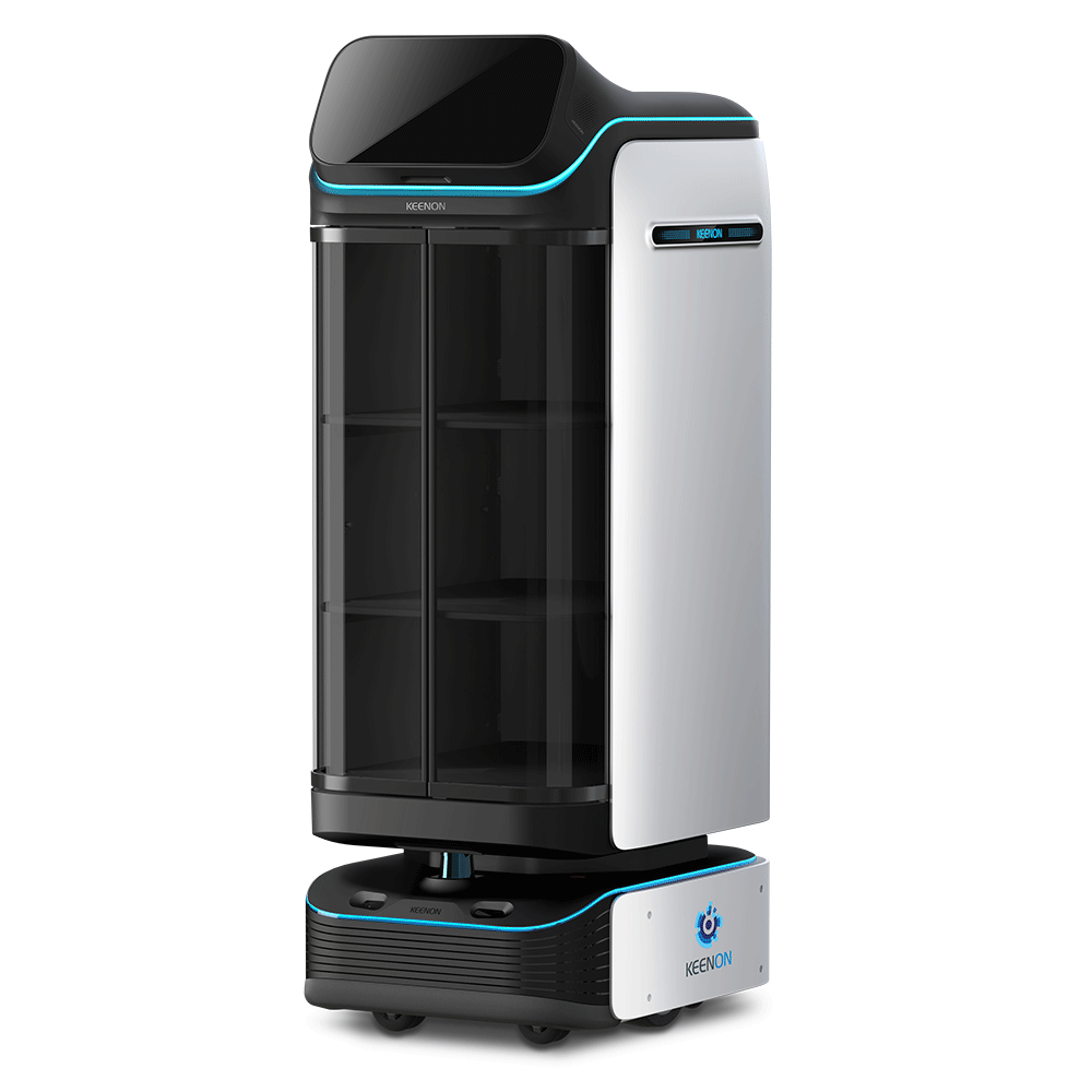robot phục vụ nhà hàng tự động