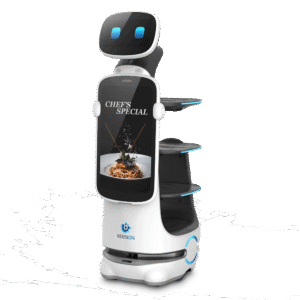 robot phục vụ nhà hàng Dinerbot T10