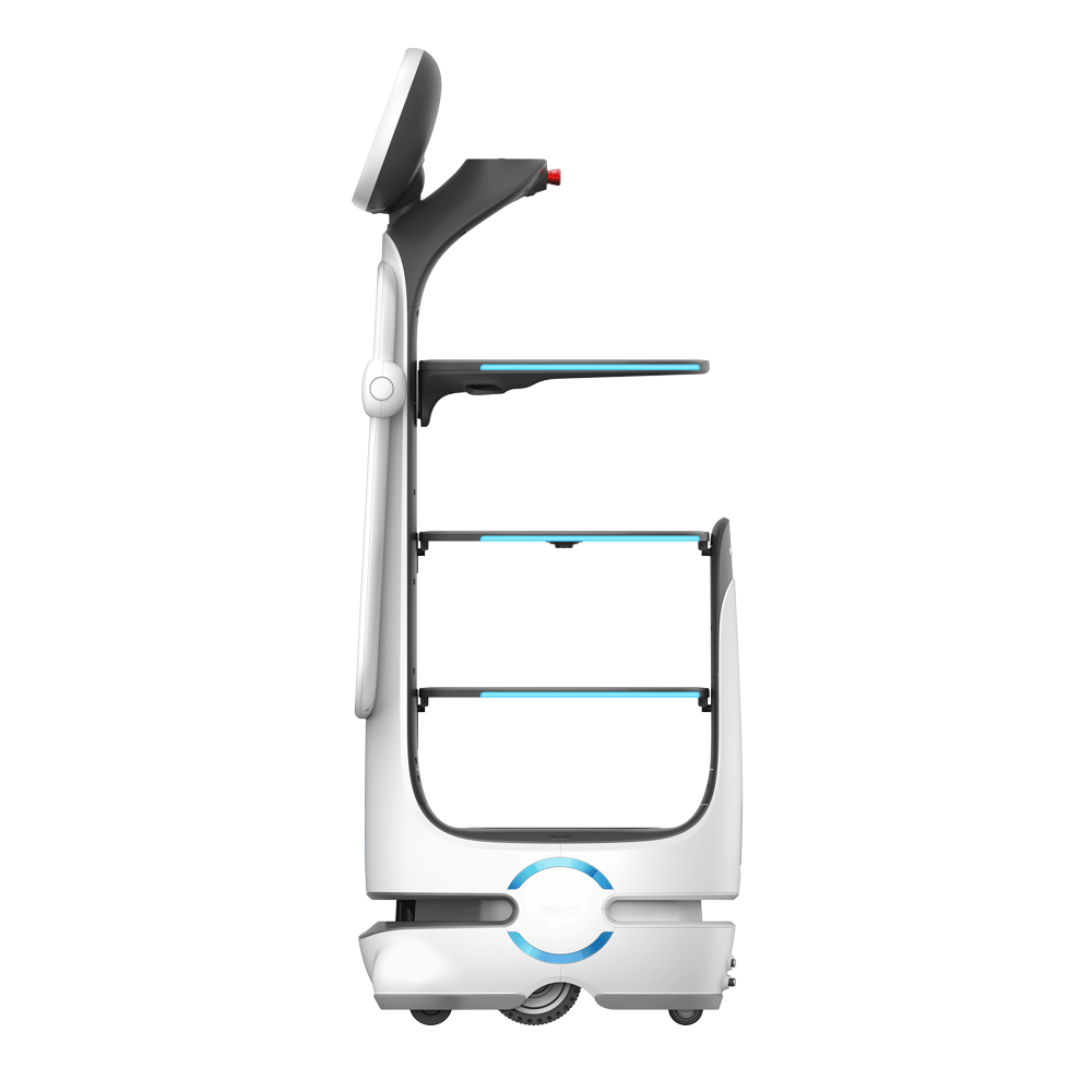 robot phục vụ nhà hàng cao cấp