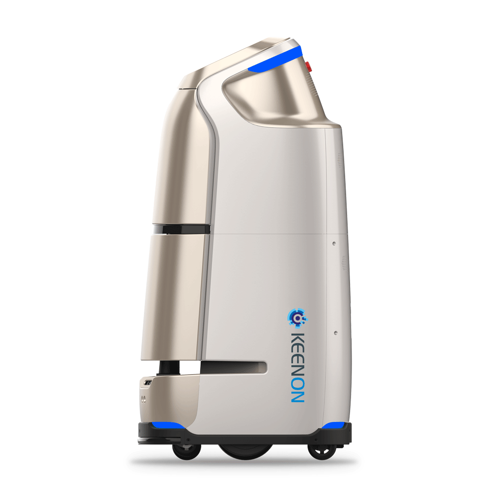 robot giao đồ tự động khách sạn