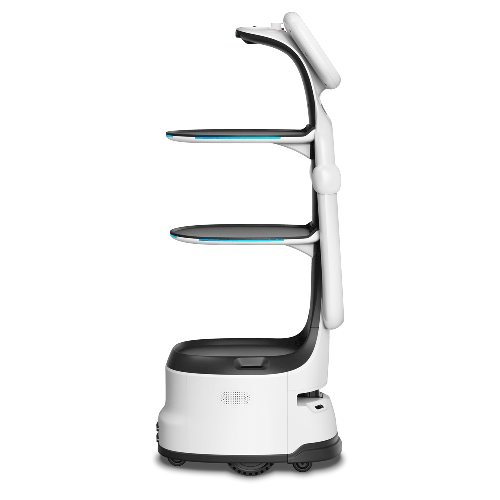 robot phục vụ lối đi hẹp 49cm