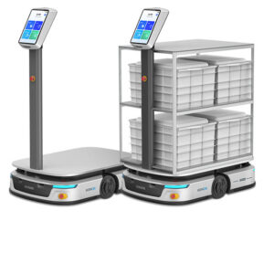 Robot Tự Hành Keenon S100 – Vận Chuyển Hành Lý & Hàng Hóa